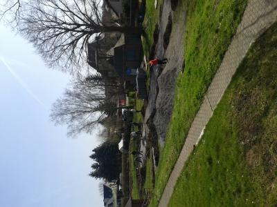Arbeiten an der Festwiese 02.04.2016 Arbeiten an der Festwiese 02.04.2016