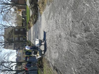 Arbeiten an der Festwiese 02.04.2016 Arbeiten an der Festwiese 02.04.2016